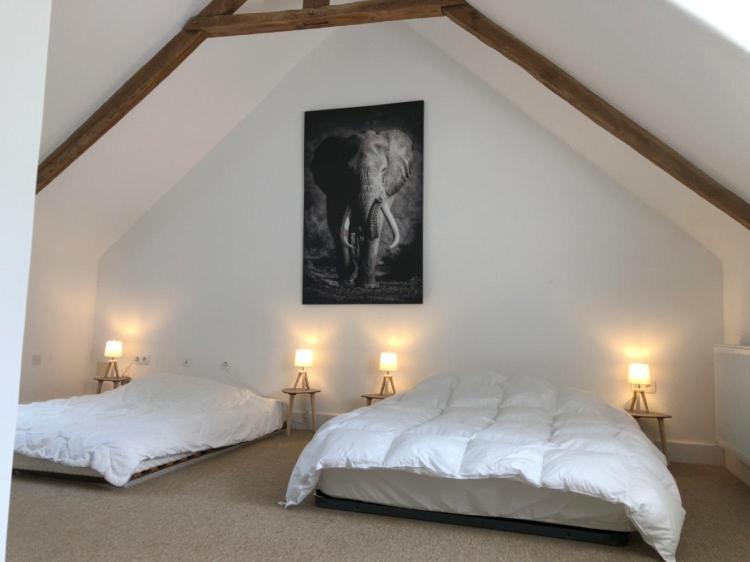Merveilleux Cottage Dans Parc De 7,5 Hectares Saint-Nicolas-du-Pelem Екстер'єр фото